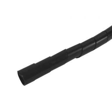 100 ft 1/2 Inch Spiral Wrap -Black UV Polyethylene