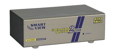 2-Port VGA Video Splitter with 3.5 mm Audio - 2048X 1536
