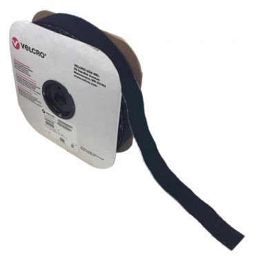 75 ft 2 Inch VE LCRO Brand Hook 705 Adhesive Back Wrap -Black (Per Roll) - Part No.