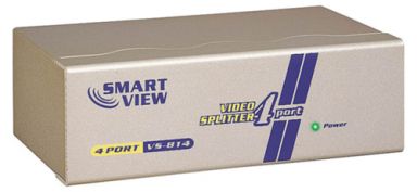 4-Port VGA Video Splitter -1920X 1440