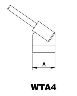 WTA 4, 0.492", 12.50mm Tip for WTA50 Thermal Tweezers