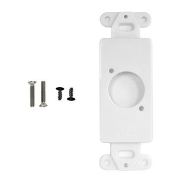 Decora Strap XLR Cutout -White